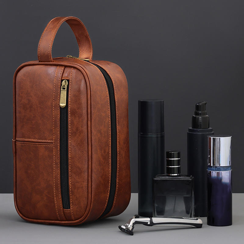 Luxury Skincare Organizer - Men Toiletry Bag Travel Necessary Business