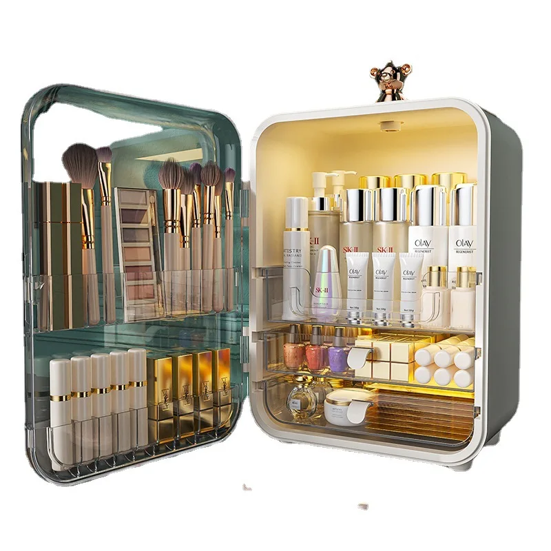 Luxury Skincare Europe - Mobile Cosmetics Storage Box Light Luxury