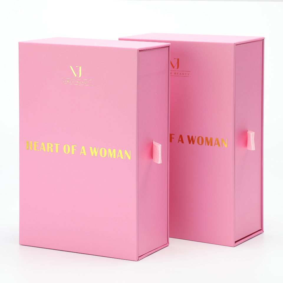 Custom Luxury Pink With Paper  - đánh giá và giá Luxury Skincare Gift Box