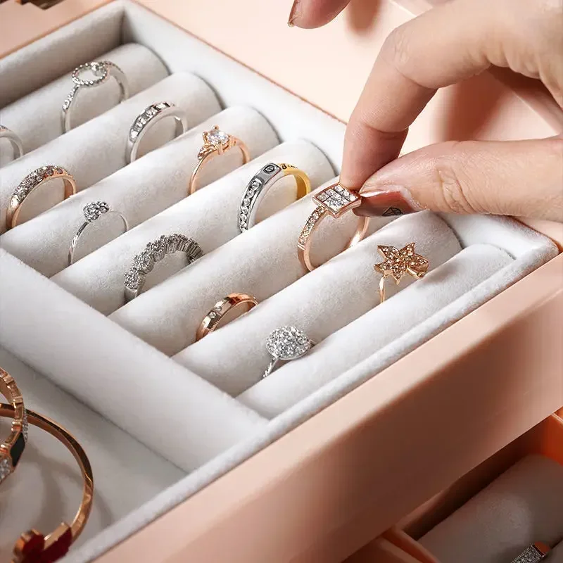Luxury LED Cosmetic Case with  - đánh giá và giá Luxury Skincare Organizer