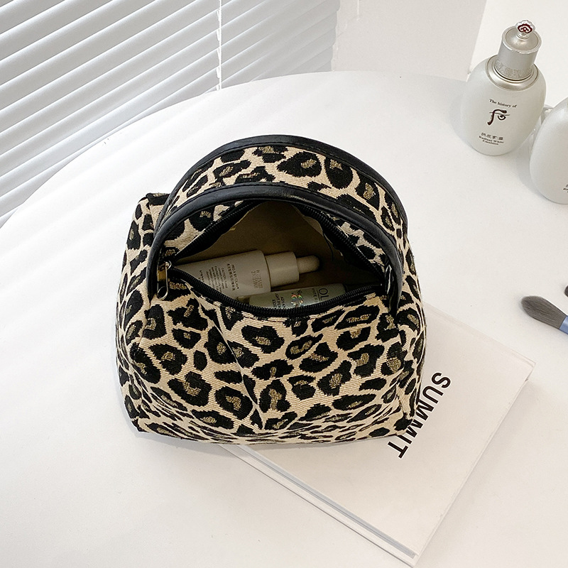Leopard Makeup Bag Luxury  Lar - đánh giá và giá Luxury Skincare Organizer